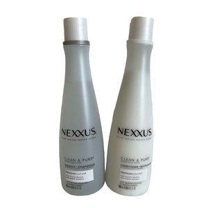 Nexxus Clean & Pure Shampoo and Conditioner 13.5 oz each bottle